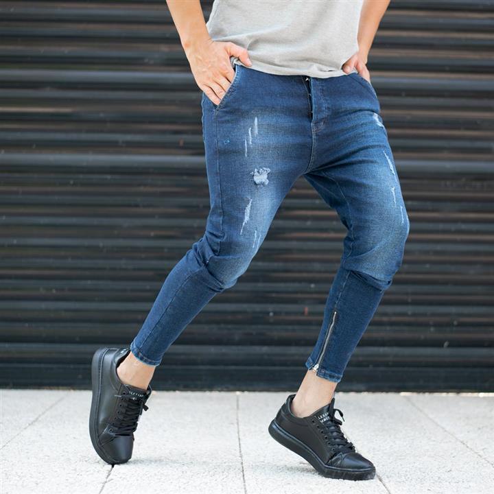 شلوار جین مردانه طرح زیپ دار DIESEL